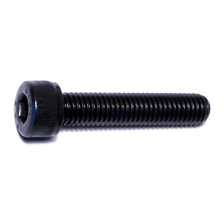 MIDWEST FASTENER M8-1.25 Socket Head Cap Screw, Black Oxide Steel, 40 mm Length, 50 PK 51450